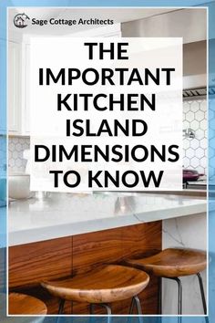 the important kitchen island dimensions to know