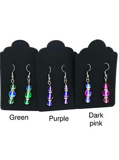 Beautiful dangly earrings made with glossy synthetic aura quartz beads. These are mounted on a stainless steel head pin and stainless steel fishhook earring.  🍁SIZING: The dangly section measures a little more than 1 inch.  Looking for a matching necklace? Click here: https://www.etsy.com/ca/listing/838092246/mermaid-bar-necklace-choker-necklace?ref=shop_home_active_39&sca=1 🍁MATERIALS *6mm glossy synthetic aura quartz beads *8mm glossy synthetic aura quartz bead *sparkly 4mm spacers *stainles Iridescent Round Beads Earrings As Gift, Iridescent Round Bead Earrings For Gifts, Adjustable Iridescent Drop Earrings, Hypoallergenic Crystal Earrings For Party, Iridescent Round Beads Earrings With Ear Wire, Iridescent Dangle Earrings Nickel Free, Iridescent Nickel-free Dangle Earrings, Iridescent Beaded Drop Earrings, Adjustable Dangle Crystal Earrings With Ear Wire