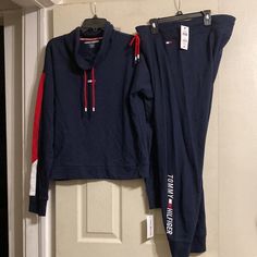 Women’s Tommy Hilfiger Sport Track Suit. 2 Separate Pieces Being Sold As A Set. Never Worn, No Rips Or Tears. Fleece - Pullover, Mock Neck Joggers: Ribbed Cuffs, Elastic Waistband, Drawstring, Full Length, Logo On Hip, Embroidered Logo On Leg Drawstring Closure Color May Differ Due To Lighting Tommy Hilfiger Hoodie Woman, Tommy Hilfiger Outfits, Tommy Hilfiger Hoodie, Mock Neck Sweatshirt, Tommy Hilfiger Shorts, Tommy Hilfiger Sweater, Vintage Tommy Hilfiger, Track Suit, Tommy Hilfiger Shirts