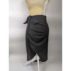 Katie May Mama Mia Black Wrap Skirt Small Nwt Evening Party Classic Size S Measurements Shown In Photos Brand New With Tags! Party Solid Long Skirt Bottoms, Knee-length Bottoms For Summer Evening, Black Formal Skirt For Summer, Chic Draped Pencil Skirt For Party, Spring Party Midi Draped Skirt, Spring Party Draped Skirt With Lining, Spring Party Draped Lined Skirt, Chic Knee-length Draped Skirt For Night Out, Pleated Draped Midi Skirt For Party