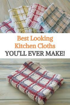 the best looking kitchen cloths you'll ever make