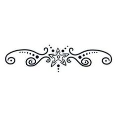 Henna: Starburst Lower Back Temporary Tattoo Henna Ideas, Sharpie Tattoos