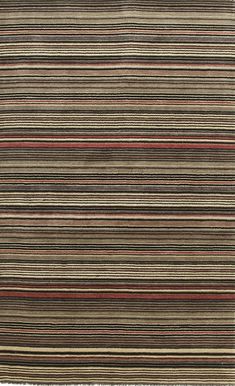 Sable Lines Handwoven Wool Rug Rhythmic Pattern, 5x8 Area Rugs, Viscose Rug, 4x6 Area Rugs, 6x9 Area Rugs, 9x12 Area Rugs, Rug Texture, Natural Fiber Rugs, Warm Red