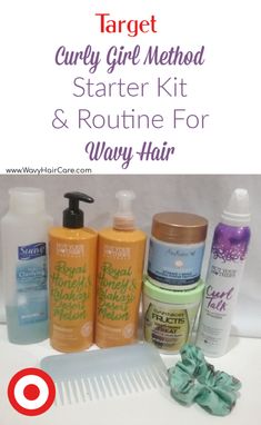 Target Curly Girl Method Starter Kit For Wavy Hair - Wavy Hair Care Honey Shampoo, Girl Products, Millennial Mom, Hair Help, Curly Hair Routine