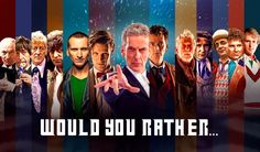 the doctor who poster is shown in front of an image of other doctors and their staffs