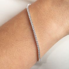 Diamond Tennis Bracelet, Tennis Bracelet Diamond, Tennis Bracelet, White Gold Diamonds, Always Be, Lab Grown, Lab Grown Diamonds, Diamond Bracelet, Gold Diamond