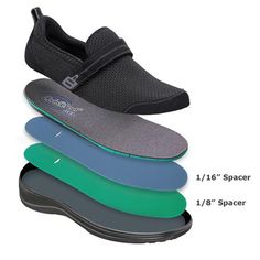 Orthopedic Women's Slip-On Shoes | Quincy Black Functional Slip-on Walking Shoes With Arch Support, Comfortable Sports Slip-ons With Arch Support, Functional Slip-ons With Arch Support And Round Toe, Ergonomic Slip-on Walking Shoes, Slip-on Walking Shoes With Arch Support, Comfortable Walking Shoes With Cushioned Footbed, Functional Slip-on Walking Shoes With Ortholite Insole, Comfortable Functional Walking Shoes With Arch Support, Comfortable Slip-ons With Removable Insole For Walking