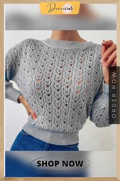 Casual and Effortless Winter Pullover Pointelle Knit, Winter Pullover, Knit Pullover, Knitted Pullover Sweaters, Self Confidence, Outerwear Women, Knitted Pullover, Pullover Sweater, Women Collection