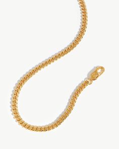 Men's Round Curb Chain Necklace 18ct Gold Plated Vermeil. Simple Design to Make a Statement. Featuring a Soft Curb Chain and Rounded Edges, this Distinctive Necklace is a Versatile Addition to Your Everyday Armour. Wear Solo for Classic Styling. Metal: 18Ct Gold Plated Vermeil on Sterling Silver Total Length: 500mm Chain Width: 4. 16mm Weight: 20. 13g Product Code: Mj-G-N5-Ns Gold Cuban Link Necklace In 14k Solid Construction, Classic Yellow Gold Cuban Link Necklace With Solid Construction, Yellow Gold Tarnish-resistant Cuban Link Necklace, Tarnish-resistant Yellow Gold Cuban Link Necklace, Classic Yellow Gold Bracelet With Snake Chain, Classic Yellow Gold Snake Chain Bracelet, Classic Yellow Gold Cuban Link Necklace With Adjustable Chain, Yellow Gold Plated Snake Chain Bracelet, Classic Yellow Gold Cuban Link Necklace Tarnish Resistant