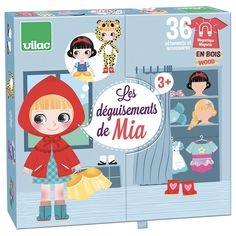 Mia's Disguises Dress Up Set, Shop Sweet Lulu Pretend Play Toys, Dress Up Dolls, Polly Pocket, Wooden Dolls, Play Doh, Little Red Riding Hood, Doll Sets, Peppa Pig, Imaginative Play