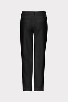 It’s hard to imagine a wardrobe without this season’s staple, the skinny Nicola Cady pant. This goes-with-everything style is a straight leg with a hint of stretch that hits at the perfect length, just above the ankles. Wear it with an ankle strap heel or dress it down with sneakers.What is Cady fabric? Cady is a luxurious fabric, most similar to a woven double crepe. It is medium weight, soft, and stable. It is smooth, holds its shape well, and sometimes can have a slight bit of stretch to it.F Fitted Straight Bottoms For Workwear, Fitted Straight Dress Pants, Chic Stretch Pants With Straight Silhouette, Stretch Dress Pants For Work With Straight Hem, Slim Fit Full Length Pants For Work, Slim Fit Straight Work Pants, Chic Straight Formal Pants, Sleek Fitted Straight Bottoms, Tailored Straight Pants For Work