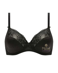 Chantelle 1381 Black Pont Neuf Underwire 3 Part Cup Unlined Bra The comfortable, full-coverage cups of the Pont Neuf Full Coverage Unlined Bra has extra stretch, adjusting to your breast size and shape with every wear. Angled seaming and side support panels on the non-padded cups provide maximum lift and support, creating the look of a longer, thinner waist. PRODUCT DETAILS: Unlined underwire cups create a natural lift without the added padding Full coverage cups contain and lift for worry-free Thinner Waist, Dd Cup, Unlined Bra, Bra, Band, How To Wear, Black