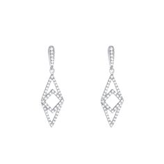 https://vimeo.com/381747118 Formal Diamond White Crystal Earrings With Halo Design, Evening Diamond Cut Drop Earrings, Diamond Cut Drop Earrings For Evening, Refined Drop Earrings For Anniversary, Elegant Diamond White Crystal Earrings With Halo Design, Silver Diamond-shaped Earrings With Diamond Accents, Refined Diamond Earrings For Formal Occasions, Refined Elegant Earrings For Anniversary, Diamond-cut Cubic Zirconia Diamond-shaped Earrings