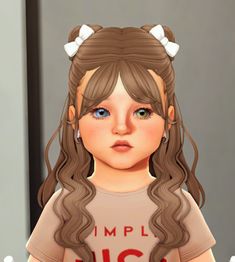 Toddler Hair Maxis Match cc sims 4 Sims 4 Long Sleeve Cc, Sims4 Todler Cc, Sims 4 Hair Conversion, Sims 4 Cc Lookbooks Hair, Kids Cc Sims 4 Maxis Match, Sims 4 Cc Childs Clothes, Sims4 Coquette Cc, Sims 4 Cc Maxis Match Hair Female, Sims4 Maxis Match Cc Hair