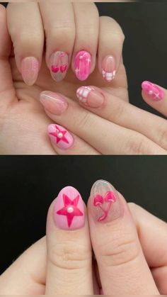 Xs Nails Designs Short, Teen Nails, Boho Nails, Hippie Nails, Casual Nails, Acrylic Nails Coffin Pink