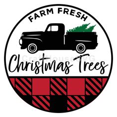 the farm fresh christmas trees logo