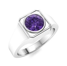 7mm Round Amethyst Gemstone Ring For Him AAA Quality Gemstone Ring Minimalist Ring For Man Engagement & Wedding Ring Anniversary Gift Ring                 The Buyer Must Be Reads All details about This Product Material  92.5 Sterling Silver, . Gemstone Type   Natural AAA Amethyst  Gemstone Shape     Round Gemstone color    As Picture  . Style  Art Deco Quality  AAA . Ring For   Man Modern Gemstone Signet Ring, Formal Amethyst Birthstone Ring With Round Stone, Modern Round Crystal Gemstone Ring, Modern Signet Ring With Birthstone, Modern Round Signet Ring With Birthstone, Formal Purple Birthstone Ring With Round Stone, Purple Solitaire Birthstone Ring, Classic Purple Round Band Ring, Formal Amethyst Birthstone Ring