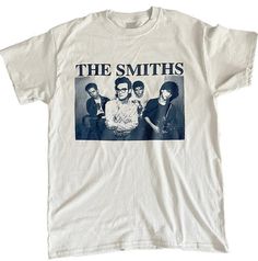 Vintage Style T-shirt The Smiths The Smiths T Shirt, Columbia Shirt, The Smiths, Morrissey, Band Shirt, Grey Tee, Band Shirts, Band Tees, Print Shirt