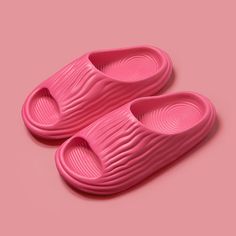 Step into comfort and style with our Summer Platform Sandals for Women. Designed for those who value both aesthetics and practicality, these sandals feature a chic, minimalist design perfect for various occasions—from a day at the beach to casual outings. Key Features These versatile slides are crafted from high-quality EVA material, ensuring durability and comfort. The non-slip sole provides stability on wet or dry surfaces, making them ideal for indoor or outdoor wear. With a heel height of ju Solid Color Open Toe Platform Slippers For Spring, Spring Open Toe Platform Slippers, Spring Season Open Toe Platform Slippers, Comfortable Solid Color Platform Slippers For Beach, Comfortable Beach Platform Slippers, Comfortable Pink Summer Slippers, Trendy Comfortable Open Toe Slippers, Trendy Open Toe Slippers, Trendy Non-slip Sandals For Leisure