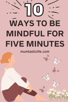 5 minute mindfulness activities to let your mind wander. Mindful living doesn't need to be hard. Beginner Mindfulness, Mindful Practices, Mindfulness Activity, Mindfulness Exercises, Activities For Adults, Mindfulness Journal, Mindfulness Activities