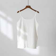 One Size: length 60cm, bust 96cm, sweep 108cm.Notes: the Error within 3 cm due to manual measurement(Unit: cm 1 inch = 2.54 cm, 1 cm = 0.39 inch) White Camisole With Wide Straps For Summer, White Tank Top With Wide Straps For Summer, Plain Cotton Sleeveless Tank Top, Sleeveless Plain Summer Tops, Plain Sleeveless Summer Tops, Plain Sleeveless Top For Spring, Solid Cotton Camisole Vest, Sleeveless Summer Vest With Adjustable Straps, White Tank Top With Wide Straps For Spring