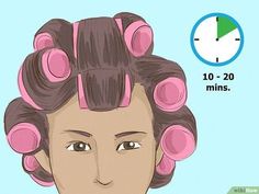 How To Use Rollers For Short Hair, Velcro Rollers Thick Hair, Using Curlers On Curly Hair, How To Section Hair For Velcro Rollers, How To Put Hair Curlers In, Set Hair With Rollers, Diy Rollers Hair, Blowout Velcro Rollers, Best Rollers For Hair