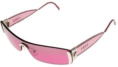 Modern Pink Rimless Sunglasses, Pink Rimless Shield Sunglasses With Mirrored Lenses, Pink Mirrored Rimless Shield Sunglasses, Modern Pink Aviator Sunglasses, Pink Rimless Polarized Sunglasses, Modern Pink Anti-reflective Aviator Sunglasses, Pink Rimless Shield Sunglasses With Gradient Lenses, Red Glasses, Stylish Glasses