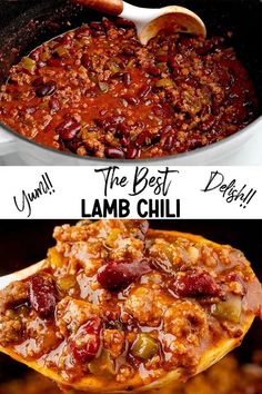 A heartwarming and crowd-pleasing Lamb Chili Recipe. Ground Beef Dishes For Dinner, Beef Dishes For Dinner, Lamb Chili Recipe, Easy Meals With Ground Beef, Meals With Ground Beef, Lamb Chili, Homemade Chili Seasoning, Easy Ground Beef Recipes