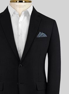 Add a layer of intrigue to your collection with our Italian Wool Giulia Suit. Woven from the finest wool, this suit delivers unmatched comfort and enduring quality, all while exuding an air of eternal elegance. Bathed in the deepest shade of sapphire, it is accentuated with a delicate herringbone weave, creating a perfect fusion of fashion-forward style and classic sophistication. Ideal for weddings, formal daytime events, or simply elevating your style quotient, this suit is the definitive choice for enriching your wardrobe with a touch of refined distinction.  Look features a 2 button jacket with notch lapels, horn royal black buttons, single vent, three cuff buttons and two welted back pockets on trousers. 
  Click 'Customize Now' to modify the look if needed. 
 
Lining: Viscose. Tailored Wool Blazer For Black-tie Events, Fitted Wool Business Sets, Long Sleeve Business Suit Sets, Business Suiting Fabric Sets With Long Sleeve, Long Sleeve Business Suiting Sets, Timeless Long Sleeve Suit In Suiting Fabric, Timeless Long Sleeve Suit, Luxury Wool Blazer For Black-tie Events, Elegant Custom Fit Three-piece Suit With Welt Pockets