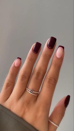 Get inspired by 40 trendy cherry wine nails that will be your go-to this season. From stunning Wine Nails and Cherry Nails to bold Red Acrylic Nails, find the perfect look with Cherry Wine Nails. Whether you love casual nails or want to go all out with Dark Red Nails, these designs will elevate your style. Discover shades like Red Nail Varnish and Short Nail Burgundy, with Oval Nails Maroon and Dark Red Oval Nails. Perfect for fans of short burgundy nails and Manikur Kuku. Shellac Nails Fall, Autumn Manicure, Santa Nails, Classy Acrylic, Colourful Nails