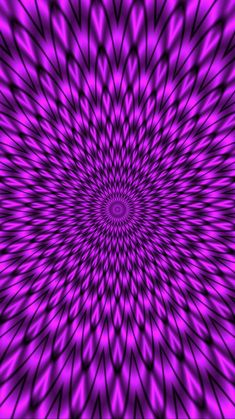 an abstract purple and black background with a circular design in the center, as if it is