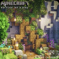 the minecraft survival let's play map is shown in this screenshote