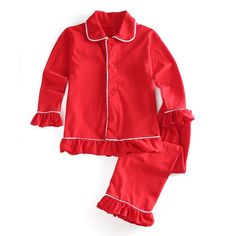 Material: COTTONMaterial: PolyesterMaterial: RayonSeason: Four SeasonsGender: UnisexAge Range: 0-6mAge Range: 7-12mAge Range: 4-6yAge Range: 7-12yPattern Type: SolidDepartment Name: ChildrenCollar: Round NeckItem Type: PajamasSleeve Length(cm): FullSleeve Style: RegularSize: childrenStyle: boutqiueFit: Fits true to size, take your normal sizeFabric Type: FleeceModel Number: PJM-buttonSleeve Length: Long sleeveColor: solid colorStyle design: button downname: kids pajamas Velvet Sleepwear, Boys Christmas Pajamas, Personalized Christmas Pajamas, Girls Christmas Pajamas, Pajamas Winter, Christmas Pajamas Kids, Christmas Pyjamas, Girls Pjs, Red Pajamas