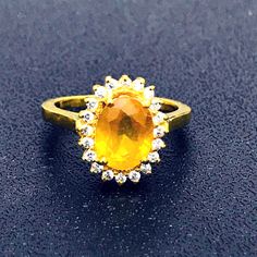 22 Carat Gold Plated Yellow Sapphire/Pukhraj Ring ,Handmade Ring Natural yellow Sapphire 3.5 Carat We accept Payment  through PayPal only, Whichis the Best and Safest gateway service  available in world. You can also pay using your credit card, via PayPal by  using PayPal as guest. Payment  should be made within 3 days of Purchase/Win the Item (s).                              Return  You can return  the Item (s) within 14 days of Item (s) receipt date. 100% satisfaction  Guaranteed. Return char Pushkaraj Stone Ring For Women, Pukhraj Ring Design For Women, Pukhraj Ring, Emerald Anniversary, Cadeau Grand Parents, Cadeau Parents, 22 Carat Gold, Pearl And Diamond Ring, Neighbor Gifts