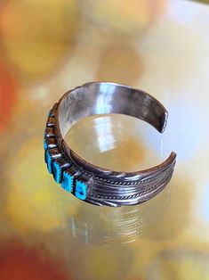 Vintage Tommie Tso Sr. Signed Sterling Silver Cuff Bracelet With Sleeping Beauty Turquoise - Etsy Sterling Silver Cuff Bracelet, Sleeping Beauty Turquoise, Western Jewelry, Sterling Silver Cuff, Silver Cuff Bracelet, Phoenix Az, Silver Cuff, Cuff Bracelet, Phoenix