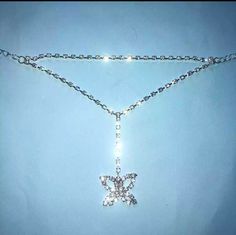 Waist chain with butterfly charm. CZ diamond stones, adjustable up to 39 inches. Body jewelry chains. Body Jewelry Chains, Chain Letter, Jewelry Chains, Heart Butterfly, Chain For Women, Women Beach, Diy Beauty Hacks, Jewelry Crystal, Belly Chain