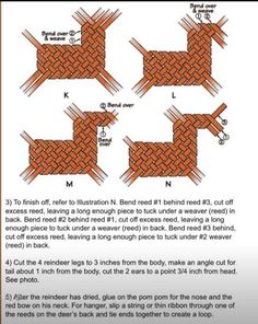 the instructions for how to make a braided dog