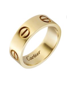 Cartier Gold Ring, Gold Love Ring, Cartier Gold, Cartier Love Ring, Bff Gifts, Cartier Love, Cartier Ring, Love Ring, Beauty Gift