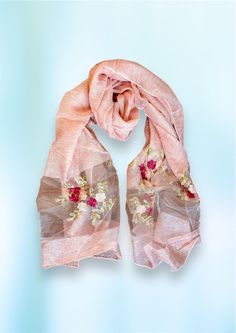 Elevate your style with this Embroidered scarf, a perfect blend of craftsmanship and elegance. This stunning floral scarfl is intricately embroidered, adding a touch of sophistication to your outfit. Whether you're attending a special event or adding flair to your everyday look, this shawl is a must-have accessory. A special gift for her birthday, mothers day, anniversary, valentines and christmas. It can be also a great gift for co-worker, new job, promotion, best friend, girl to girl or boss.  Handmade Embroidered, dimensions can vary +/- 1 or 2 cm  Colors : 6 different color options are available according to your taste Width: 98 cm/39 inch Length: 200cm /70 inch  Weight: about 100g / 0.22 lbs Handle with care :  :  - Gently hand wash the scarf in cold water with mild detergant/soap - I Elegant Scarves For Eid Festival, Elegant Festive Scarves For Eid, Elegant Embroidered Scarves For Festive Occasions, Elegant Festive Scarves With Embroidered Border, Embroidered Silk Scarves For Wedding, Traditional Floral Embroidered Scarves For Spring, Traditional Floral Embroidered Scarf For Spring, Bohemian Scarves For Wedding And Eid, Traditional Shawl Dupatta For Spring