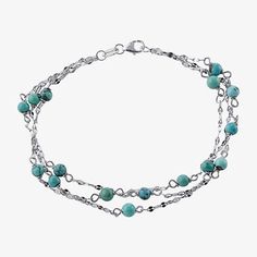 Bead Type: TurquoiseFeatures: Nickel Free, Quick ShipCircumference: 7 InchJewelry Closure: Spring Ring ClaspLink Construction: SolidStone Cut: RoundStone Millimeter Measurement: 4 Mm LengthMetal Color: WhiteChain Length: 7 InchChain Width: 7.6 MillimetersChain Gauge: 030Extender Length: 2 InchChain Construction: LinkCare: Wipe CleanStone Type: 15 Enhanced TurquoiseAuthenticity: Enhanced TurquoiseBracelet Type: Beaded BraceletsMetal: Sterling SilverOwned & Founded: Women Owned/FoundedCountry of O Silver Beaded Bracelet, Bracelets Beaded, Sterling Silver Bead Bracelet, Silver Bead Bracelet, Blue Turquoise, Sterling Silver Bead, Turquoise Sterling Silver, Turquoise Blue, Spring Rings