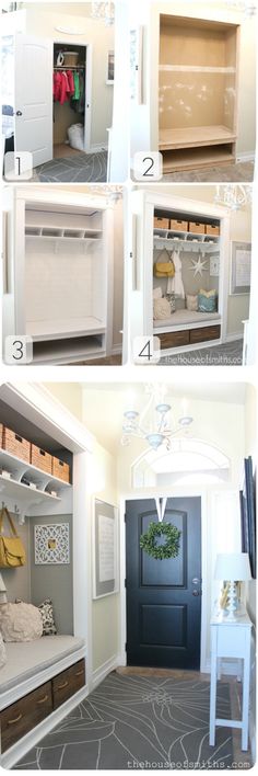 the steps in how to build a diy entryway for your home or office