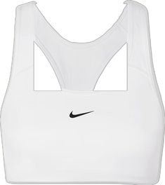 White Sports Bra With Built-in Padding, Sporty White Activewear With Built-in Padding, White Sporty Activewear With Built-in Padding, White Functional Activewear, Fitted White Activewear With Built-in Padding, White Fitted Activewear With Built-in Padding, White Activewear With Built-in Padding And Medium Support, White Racerback Activewear With Built-in Padding, White Fitted Activewear For Sports