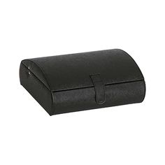 Mele & Co. Parker Men's Faux Leather Watch Case-Black, Black Classic Rectangular Case Watches For Formal Occasions, Minimalist Leather Watch Accessories For Formal Wear, Classic Formal Watch With Rectangular Case, Classic Formal Watches With Rectangular Case, Rectangular Business Watch Accessories, Classic Black Watch For Office, Elegant Black Business Watch Accessories, Modern Watch Accessories With Case For Business, Modern Black Watch Accessories For Formal Occasions