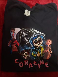 Hi Spooky Lovers ,check out our Comfort Colors, Unisex Adult , Heavyweight  100% Cotton  long sleeve Shirt.Our SPOOKy Coraline Shirt is  Just in time for Halloween,(Black size Large ) Stay Spooky  👻 Long Sleeve Cotton Shirt With Character Print, Black Long Sleeve Shirt With Sublimation Print, Long Sleeve Shirt With Sublimation Print, Horror Graphic Print Long Sleeve T-shirt, Themed Long Sleeve Tops With Graphic Print, Long Sleeve Cotton Tops For Costume Party, Black Long Sleeve Halloween Shirt, Halloween Long Sleeve Band Merch T-shirt, Spooky Long Sleeve Shirt For Halloween