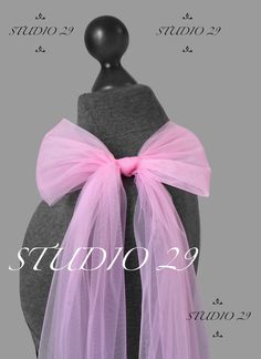 Pink bow sleeves.  Our pink tulle shoulder bow wings veil is the perfect accessory to transform any dress into a dream gown. This removable tulle bows is perfect choice that's sure to make you feel like a princess on your special day, whether you're wearing a wedding or evening dress. An elegant and versatile accessory that's perfect for weddings, ball gowns, photo shoots, or any other special event. Looks amazing on photos!  Do not hesitate to request a custom order and have something made just Tulle Dress With Satin Bow For Dress-up, Pink Tulle Fabric With Appliques For Party, Princess Style Tutu Dress With Bow For Dress-up, Pink Tulle Bow, Elegant Pink Tulle Fabric With Ruffles, Shoulder Cape, Shoulder Jewelry, Tulle Bows, Wedding Veil Accessories