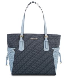 Shop for MICHAEL Michael Kors Voyager Signature Colorblock Tote at Dillards.com. Visit Dillards.com to find clothing, accessories, shoes, cosmetics & more. The Style of Your Life. Designer Coated Canvas Bag With Zipper Pocket, Designer Leather Bag With Pockets, Designer Travel Shoulder Bag With Pockets, Luxury Blue Bags With Pockets, Blue Luxury Bag With Pockets, Designer Shoulder Bag With Pockets For Daily Use, Designer Blue Bags With Pockets, Luxury Blue Bag With Zipper Pocket, Blue Coated Canvas Shoulder Bag With Branded Hardware