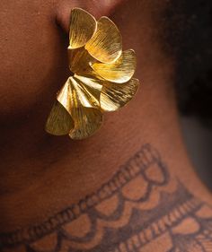 Beautifully crafted from brass, Njiwa earrings are designed with a sculptural wing-like shape, adding a unique touch to any look. Made to last, these earrings are the perfect lightweight accessory to add flair to your ensemble. -pair of earrings -lightweight Brass Jewelry Design, Cultural Jewelry, Sculptural Earrings, Head Wraps For Women, African Accessories, Sculptural Jewelry, Tiktok Shop, Metalsmithing Jewelry, Earthy Outfits