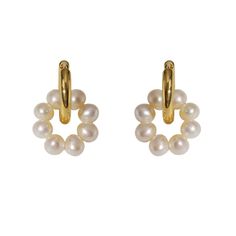 Simple Pearl Earrings - ACC MODE Simple Pearl Earrings, Simple Pearl, Big Rings, Pearl Size, Polish Jewelry, Real Diamonds, Gold Plated Jewelry, Jewelry Plate, Pearl Jewelry