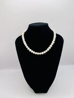 All components are made with Freshwater pearls and stainless steel silver Clasp. This necklace does not change color. #customnecklace #beadjewelry #handmadejewelry #handmadegift #customgiftidea #specialjeweryformom #womenjewelryaccessories #giftformum Cream Pearl Single Strand Beaded Necklace, Classic Handmade White Necklaces, Classic Handmade White Necklace, Classic White Handmade Necklace, Classic Pear-shaped Pearl Necklace, Classic Pearl Necklace For Jewelry Making, Cream Pearl Pendant Necklace, Classic Handmade Pearl White Necklace, Classic Cream Pearl Necklace With Pearl Charm