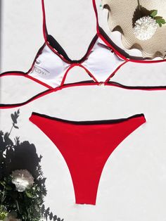 Stand out in style with our Lynx Red Leopard Cut Out Bikini. Stand out features include a unique cut out design that adds an edgy touch to this classic bikini. You'll feel confident and chic while enjoying the sun in this must-have swimsuit. Material: Nylon With chest pad Red T-back Swimwear For Poolside, Red T-back Swimwear For Summer, Red T-back Summer Swimwear, Red Cutout Swimwear For Pool, Red Cutout Swimwear For Poolside, Trendy Red Swimwear For Sunbathing, Red Cutout Swimwear, Red Cutout Swimwear For Swimming, Trendy Red Swimwear For Poolside